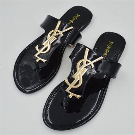 ysl slippers women|ysl slides women.